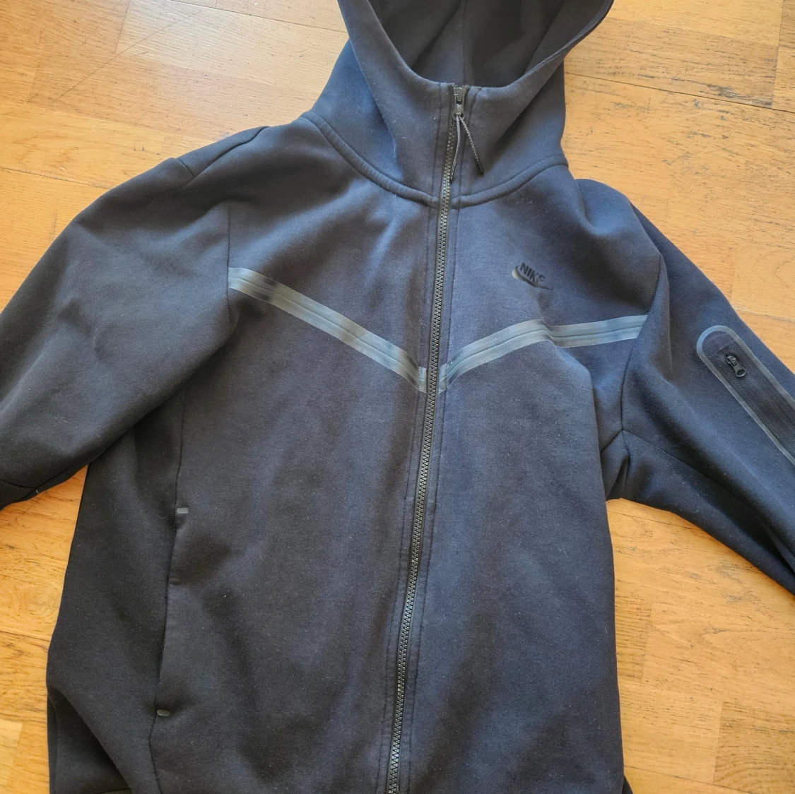 Svart nike tech fleece - 91