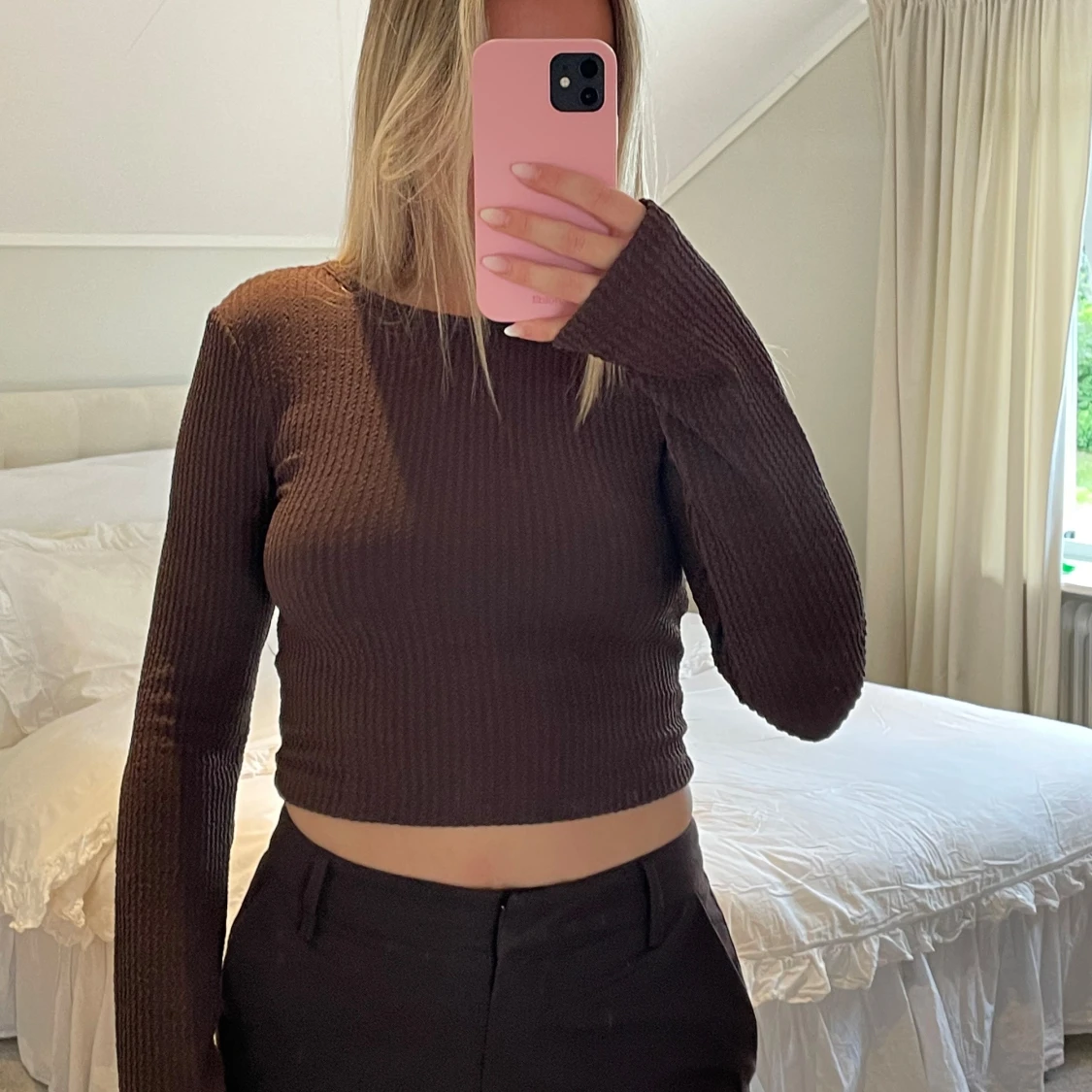 Topp med djup rygg - 90