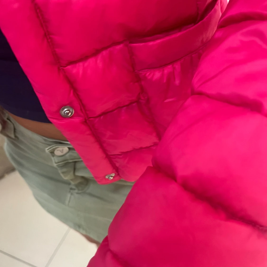 Rosa fin vårjacka  - 90