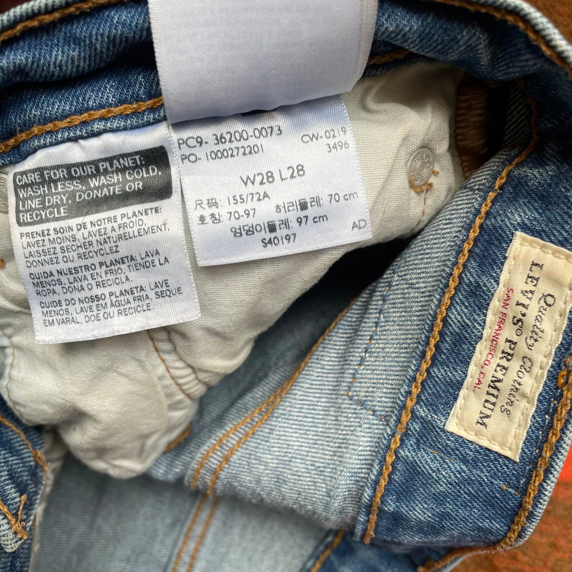 Levis 501 jeans - 93