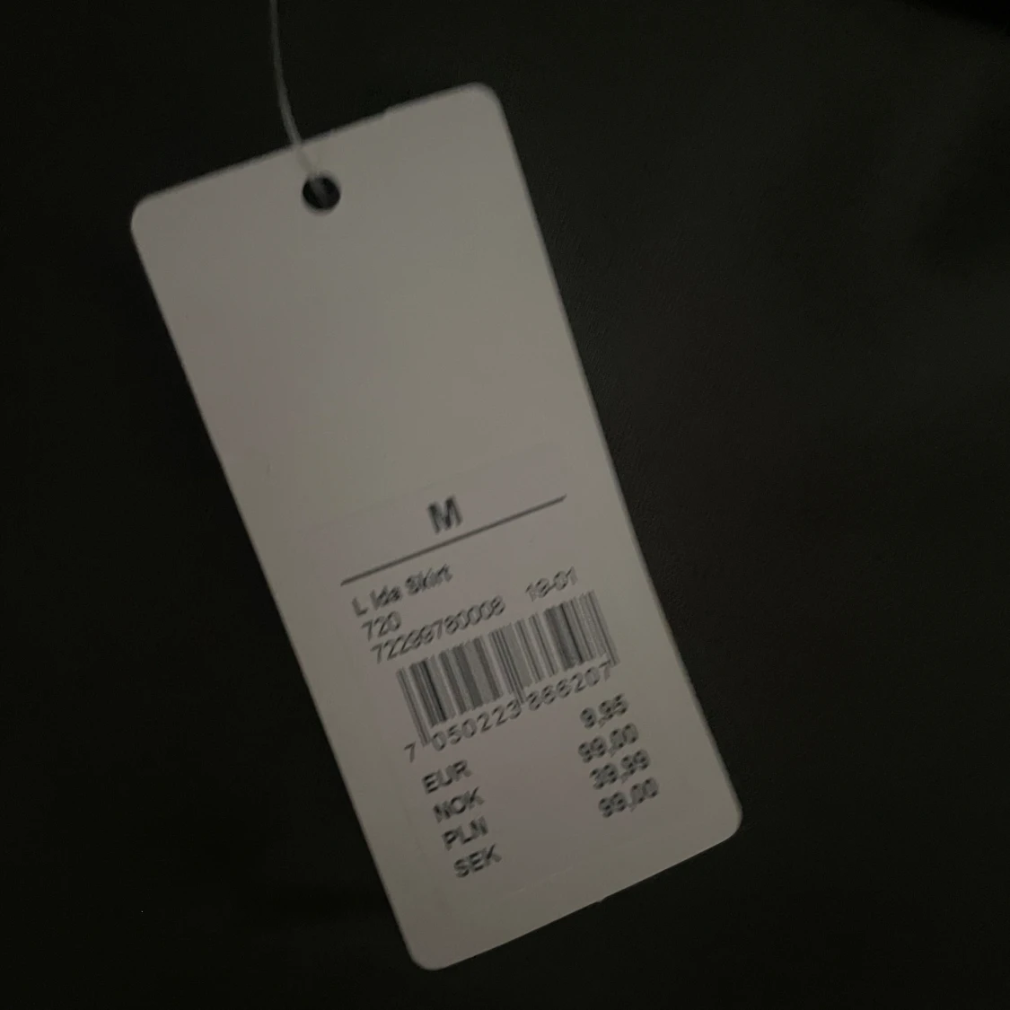 Grön mini kjol - 90