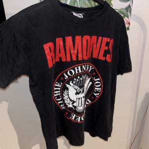 Vintage Ramones t shirt, bra skick, lite slitage på texten på ryggen. 