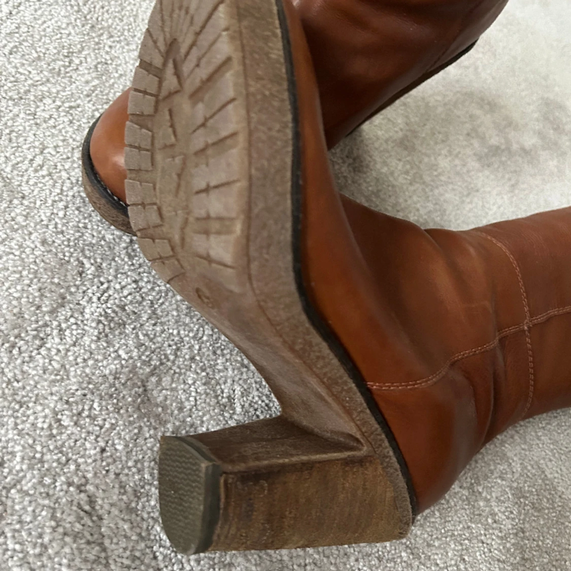 Läderstövlar  - 90