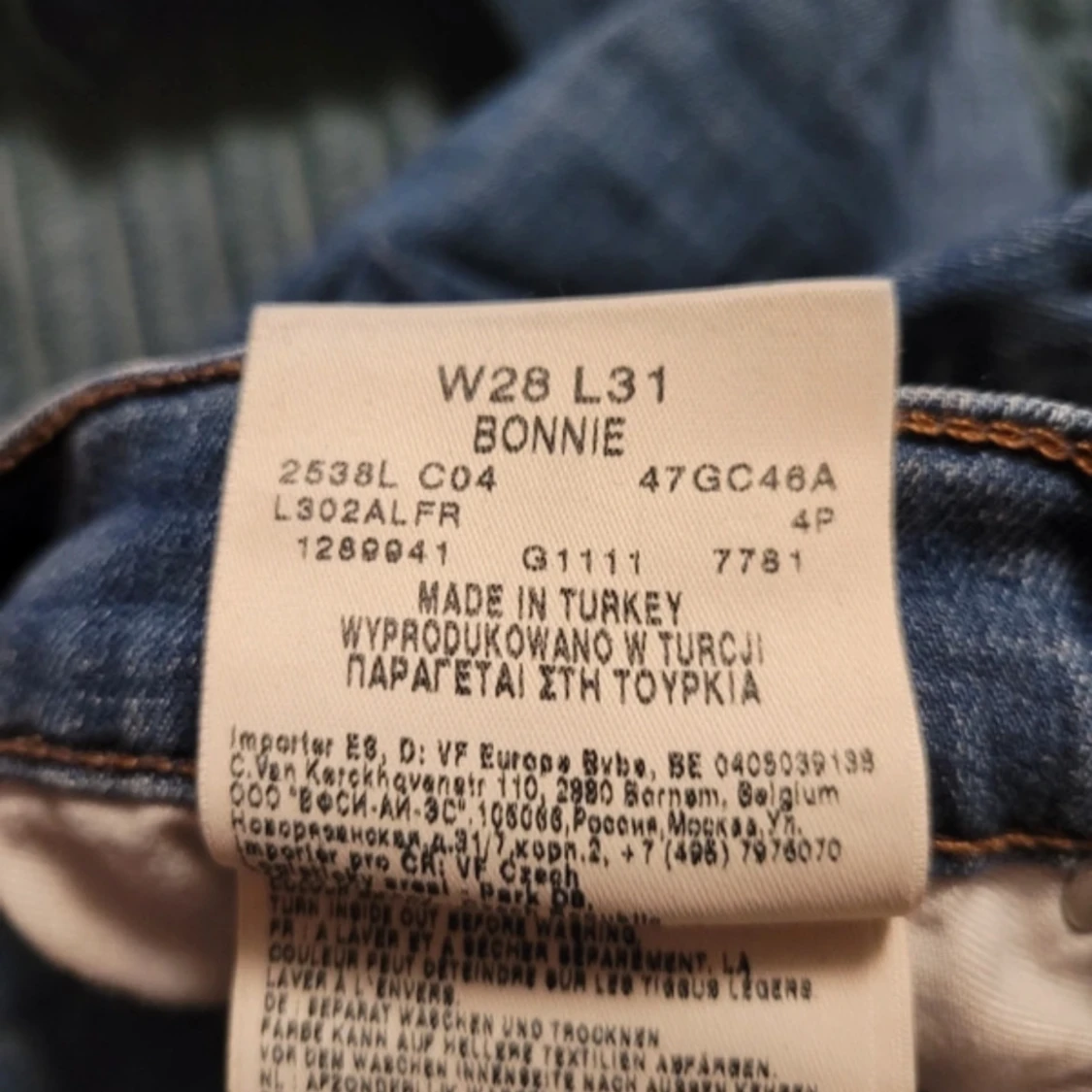 Lågmidjade bootcut  - 93