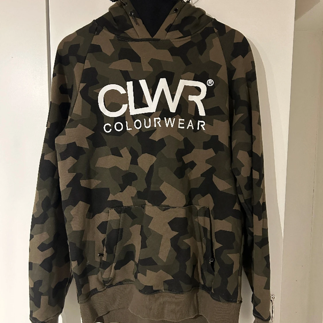 CLWR Hoodie camouflage grön