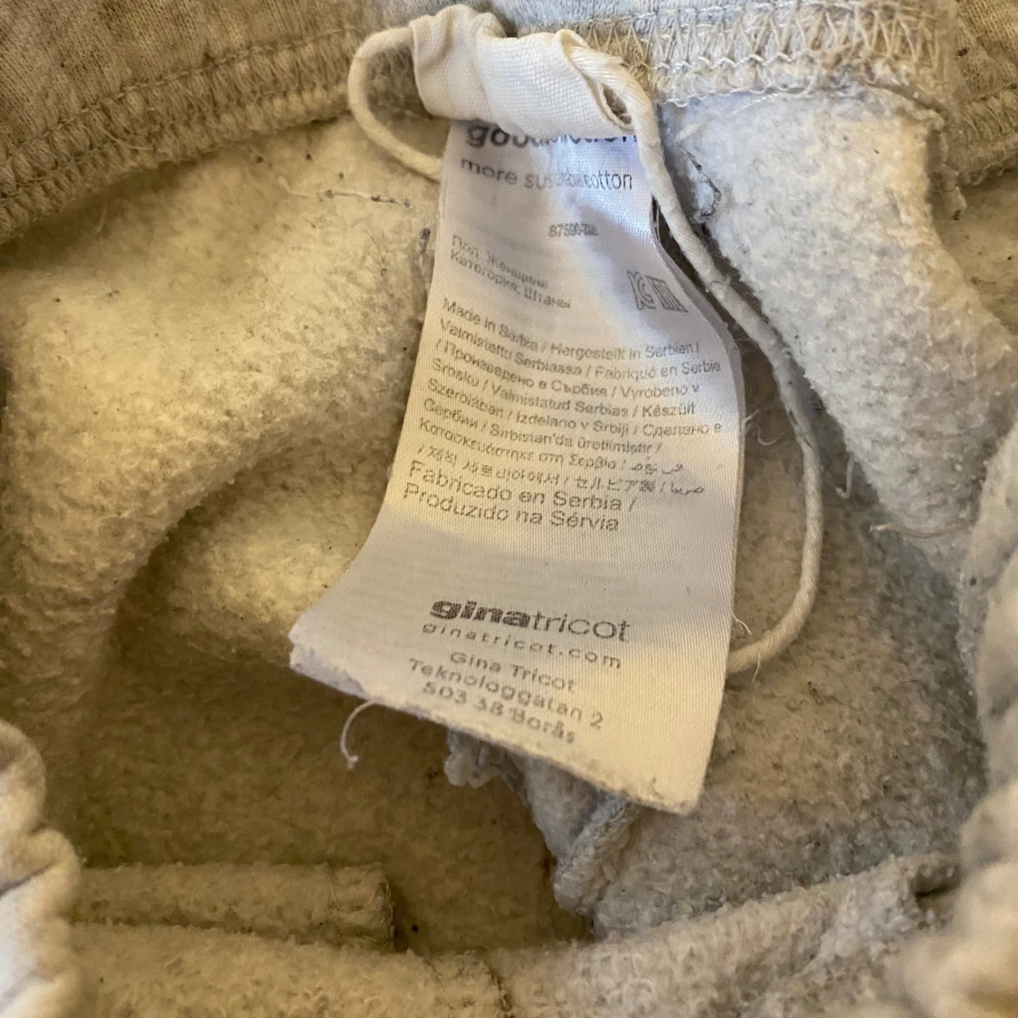 Grå mjukisbyxor - 93