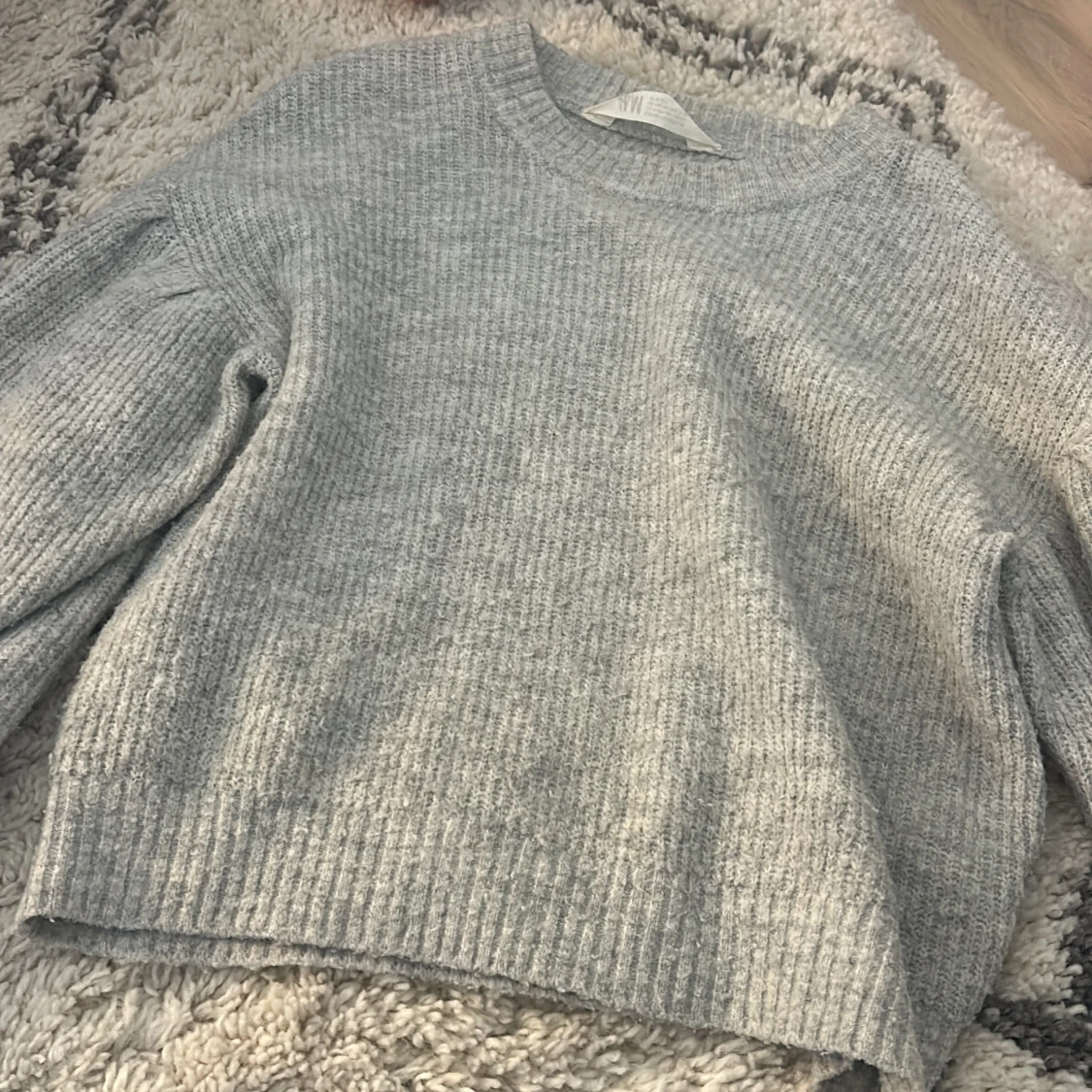 stickad tröja 