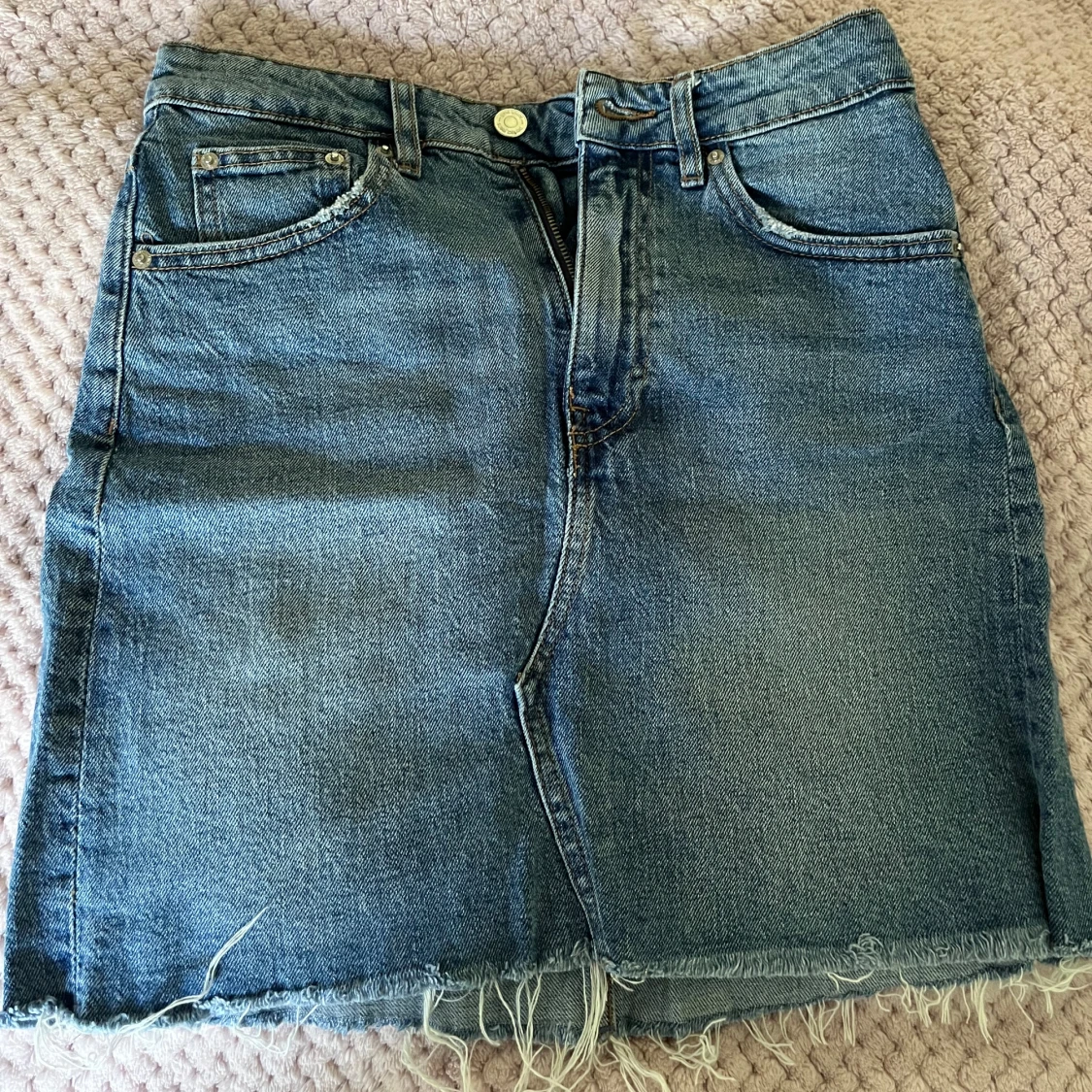 Blåa denim shorts 💙 - 90