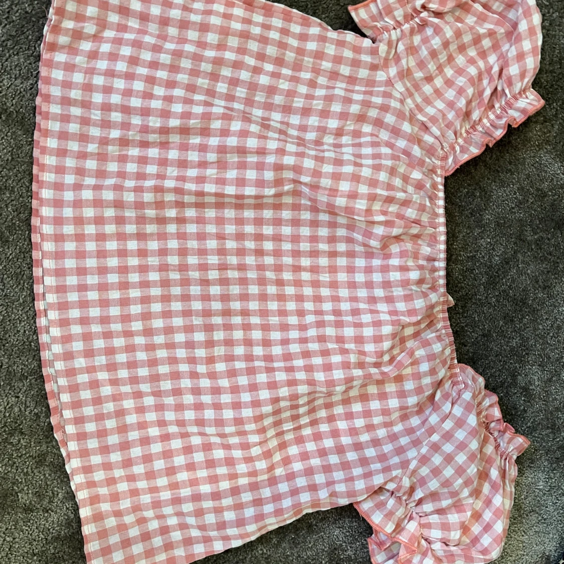 Söt rutig topp - 90