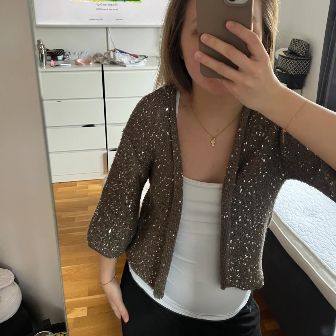 Glittrig kofta Marella - 90