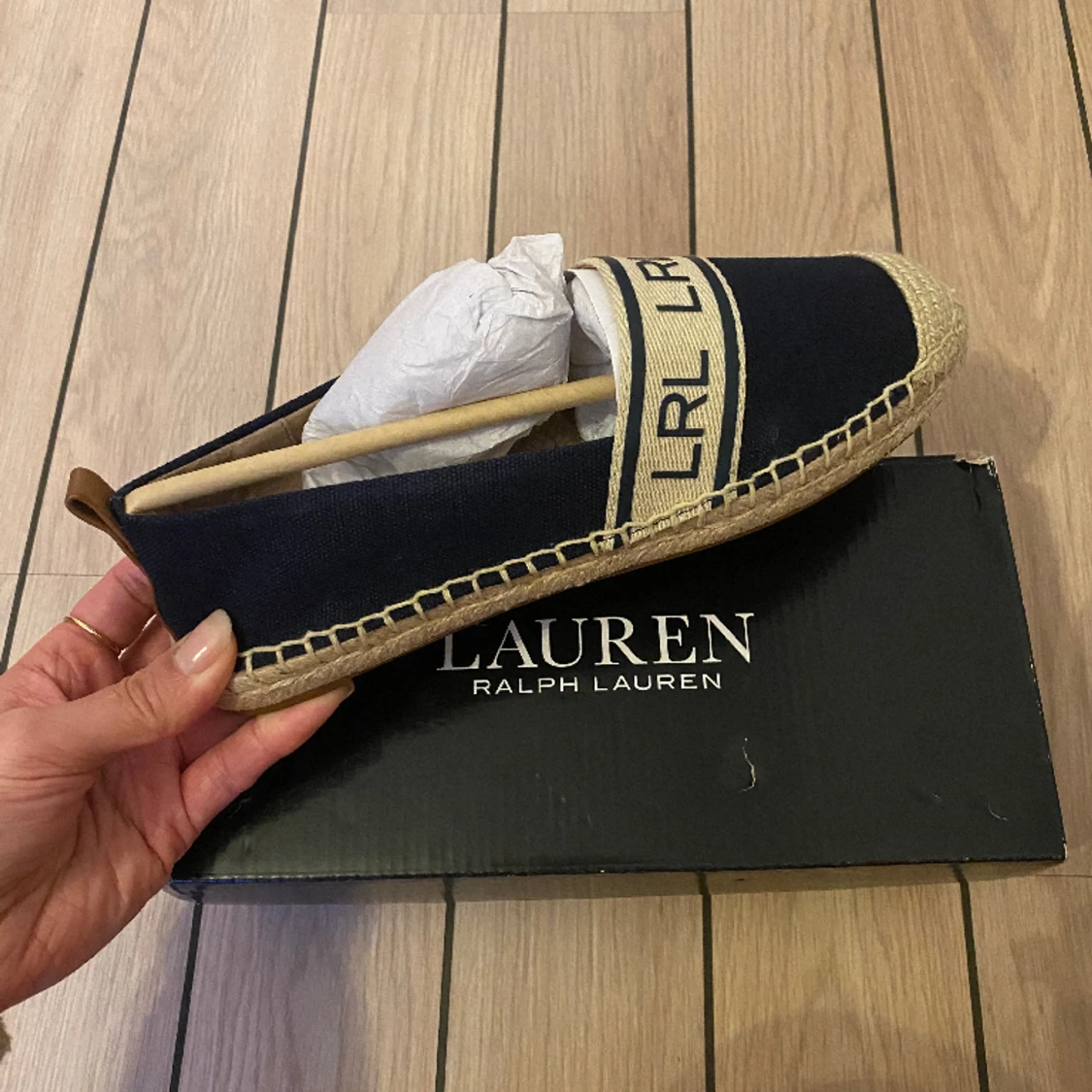 Nya Ralph Laurent espadrillos skor