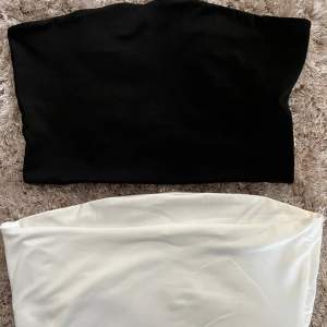 En svart och en vit bandeau top för kort för min smak men väldigt skönt och stretchigt material