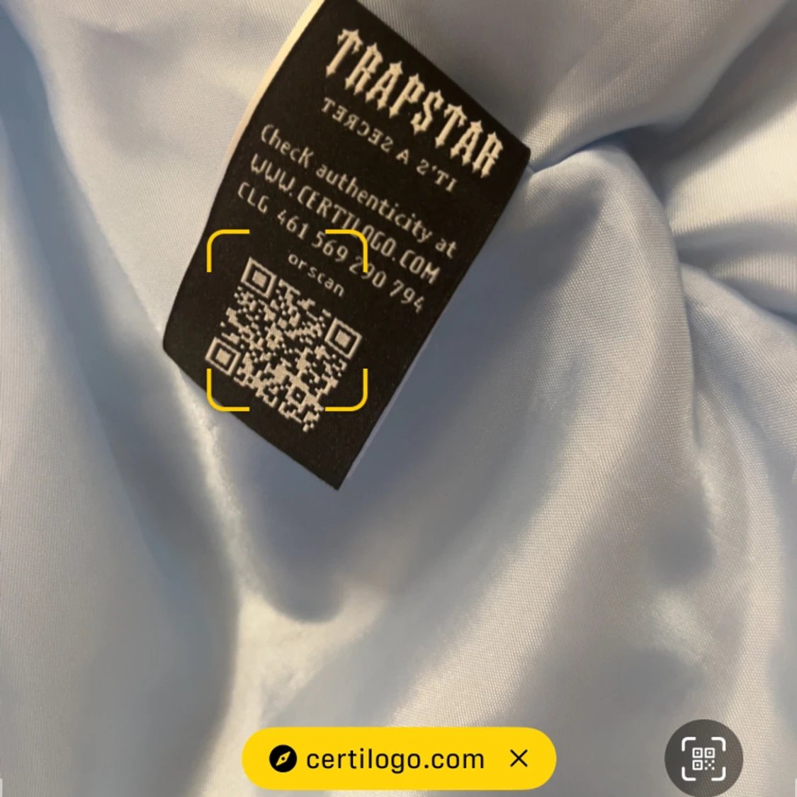 Jacka Trapstar iceblue storlek S - 91