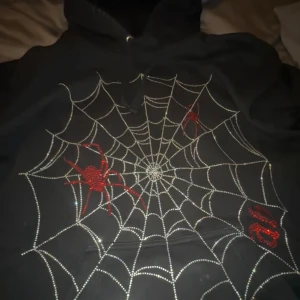 Spider hoodie - Jätte fin hoodie med stenar på 💌 väldigt bra skick, hör av er om fler frågor :)
