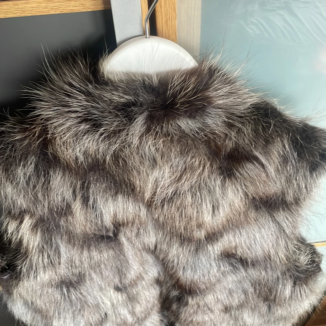 Äkta pälsväst - 90