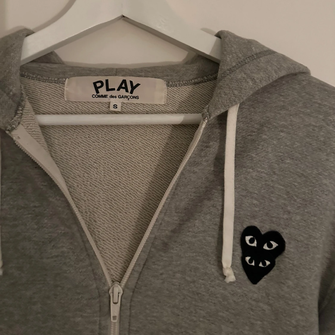 Grå CDG zip hoodie - 91