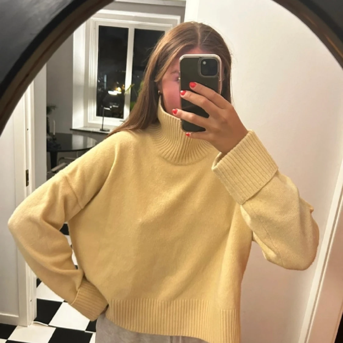 Ljus gul Ull tröja Arket - 91