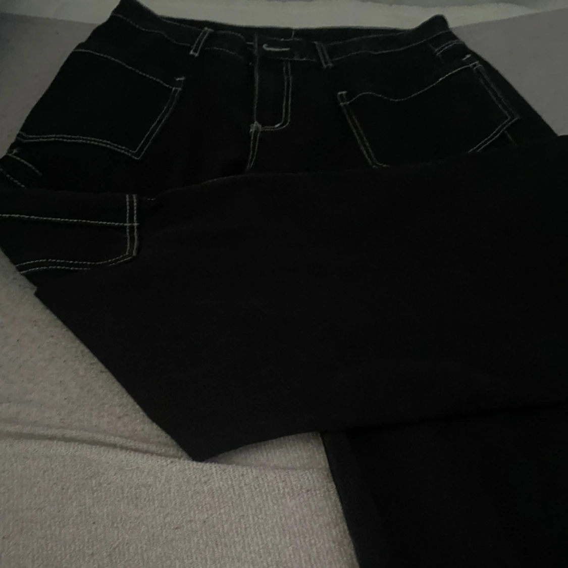 Black baggy jeans  - 90