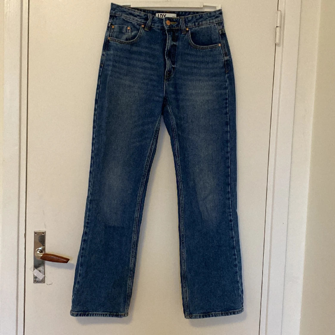 Blå baggy Jeans