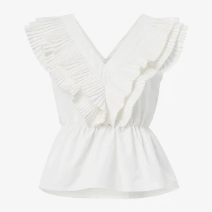 Vero moda topp - Så fin topp från Vero moda som tyvärr inte kommit så mycket till användning, stl L men passar mig som är en S/M. Köpt för 400kr, säljer för 199kr⭐️🤘🏼