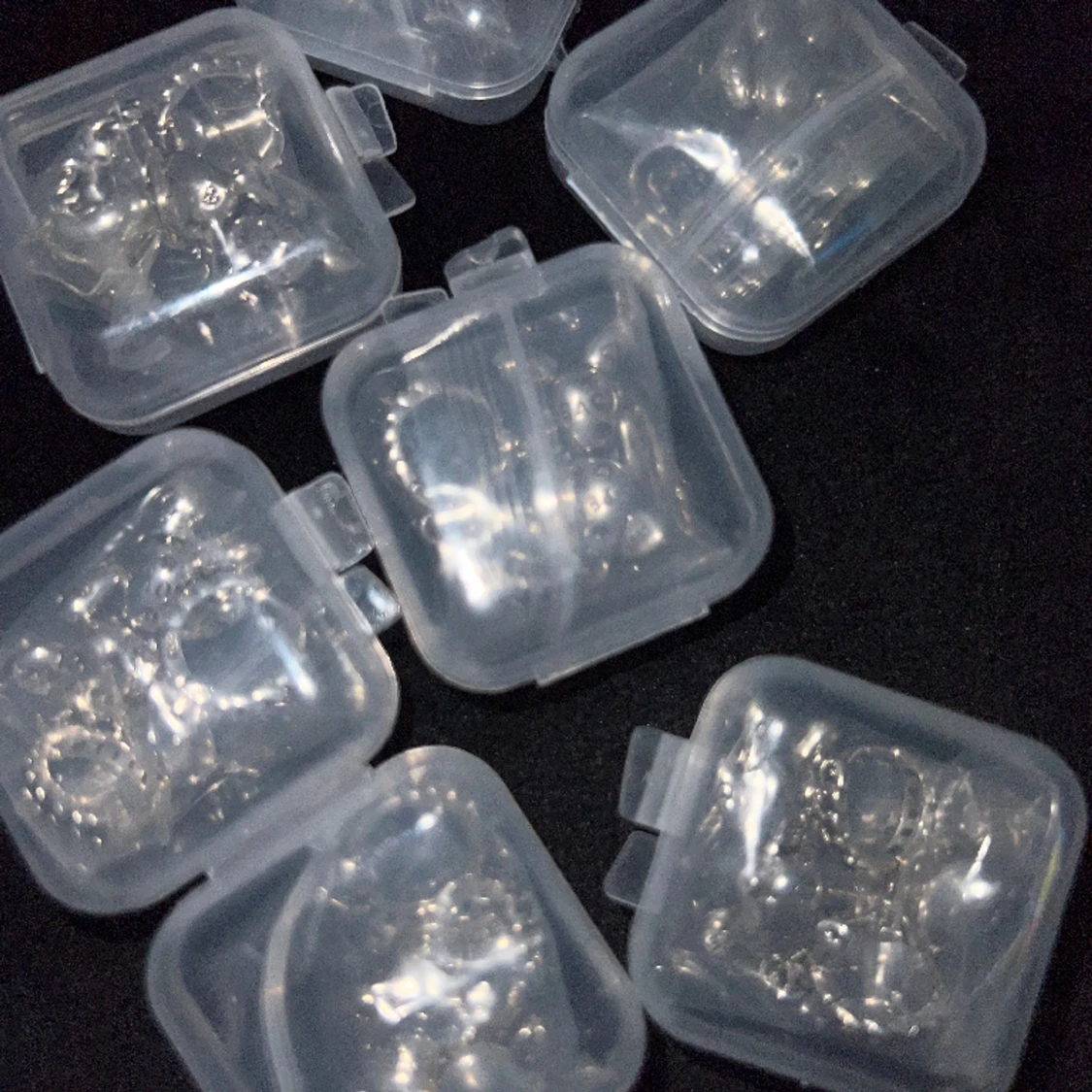 Örhängen nalle björn hjärta hoops - 90