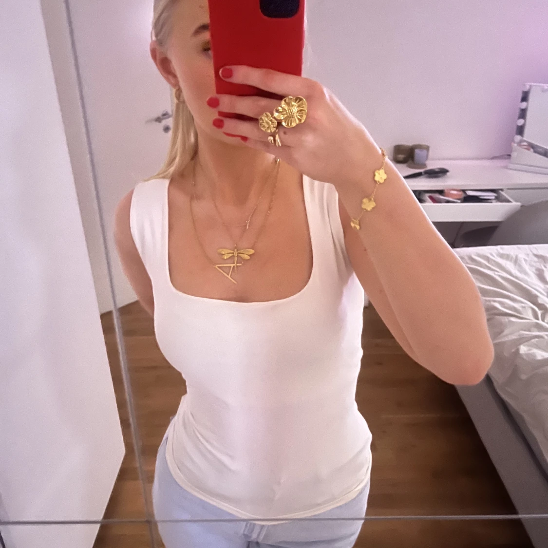 Bredermat vitt linne  - 90