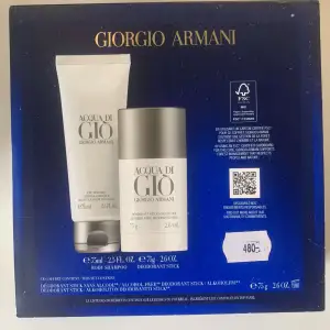 En deodorant och kroppstvål från Georgio Armani, oanvända.