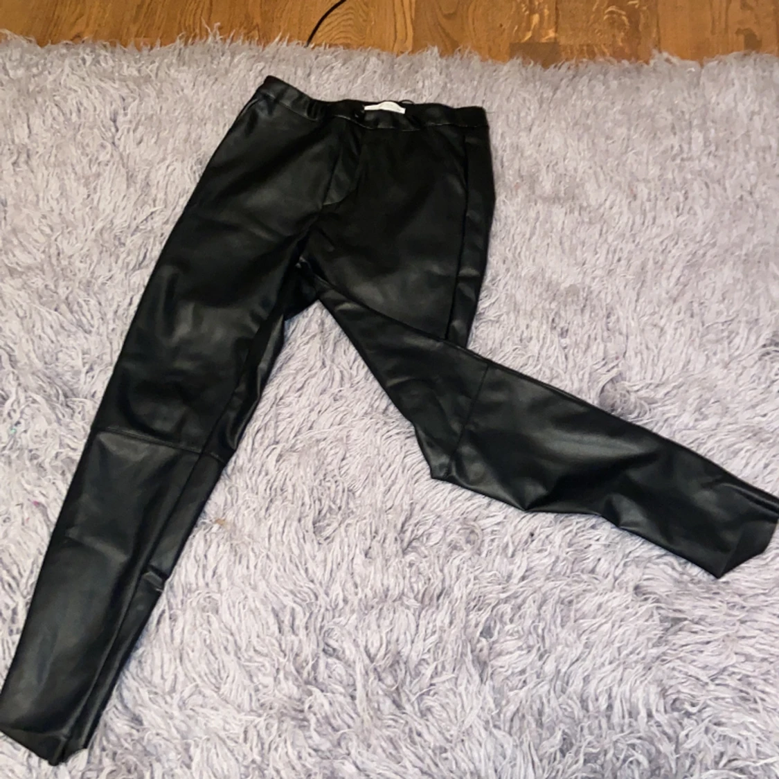 Läder byxor🖤 - 91