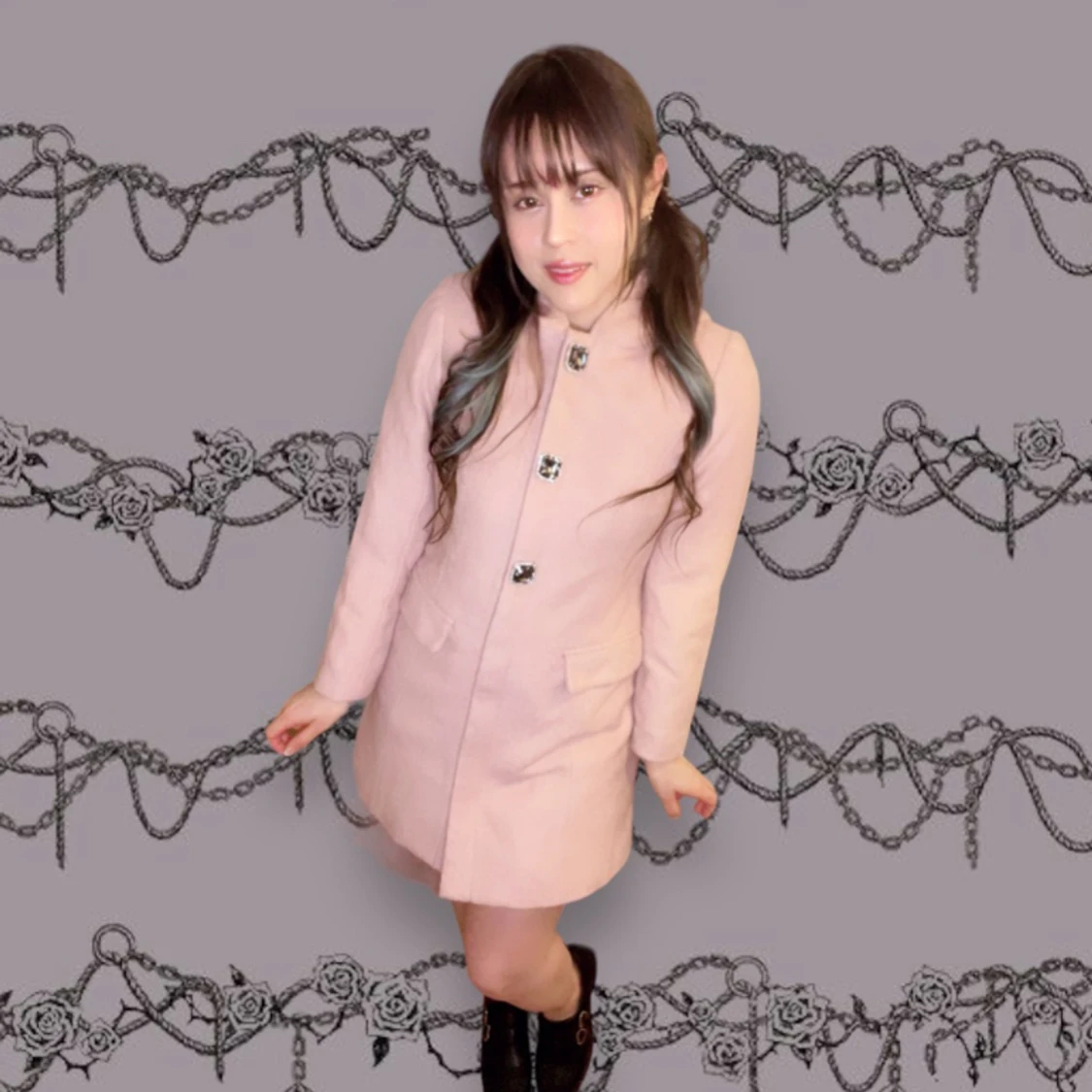 Michell Macaron kappa, rosa kappa, Landmine kappa, Ryosangata kappa