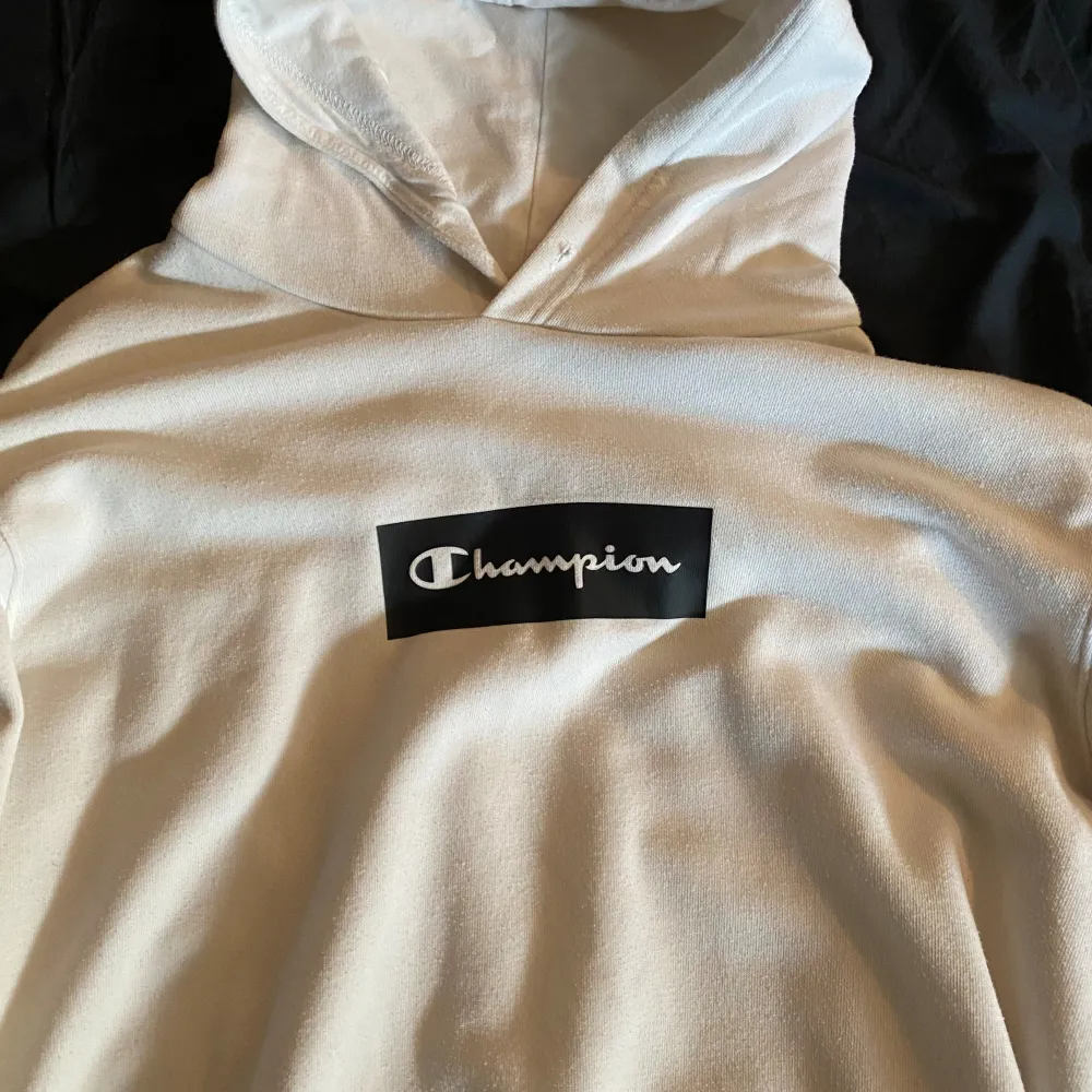 Bra kvalite champion Hoodie  Stl xl  Använd fåtalgånger. Hoodies.