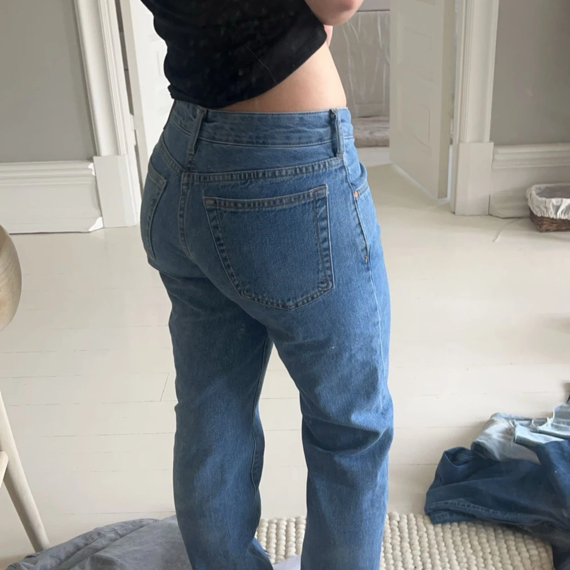 Lågmidjade jeans  - 90