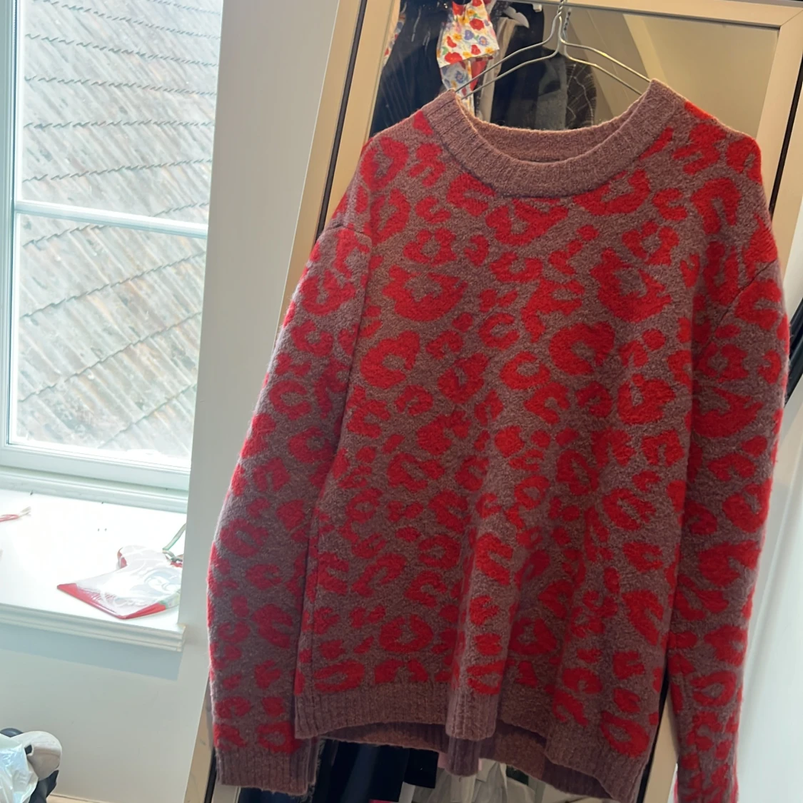Stickad tröja