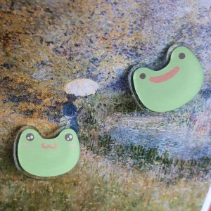 frog pin set - 2st frog pins ♡ nya priset är för båda