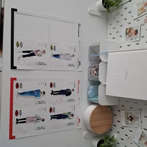 Skz Miniworld standee - Säljer 6stycken pappers "figurer" från skz Miniworld🌷🫶🏻 Saknar Changbin och Seungmin! 