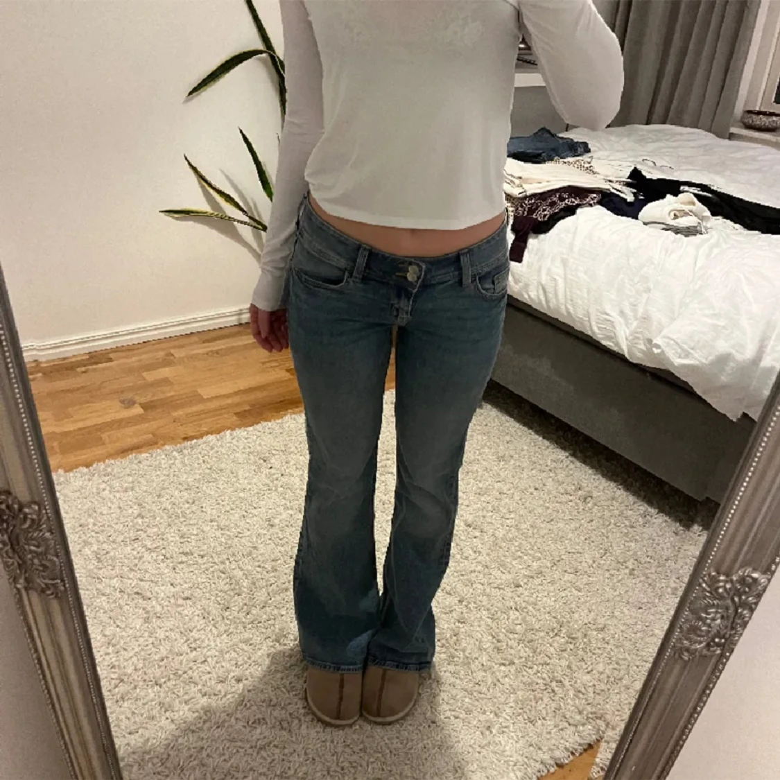 Lågmidjade jeans 