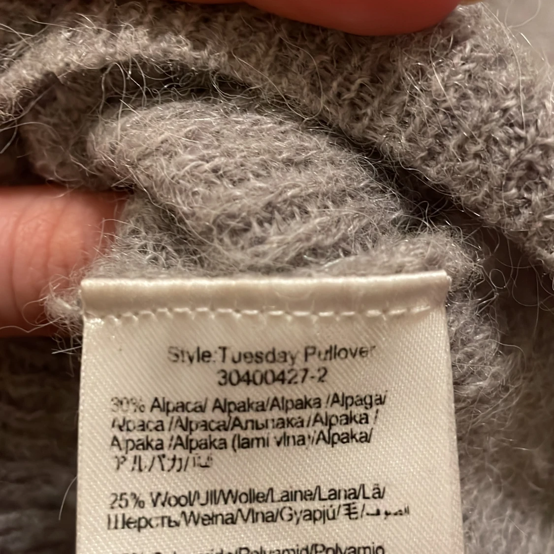 Trekvartsärmad tröja - 92