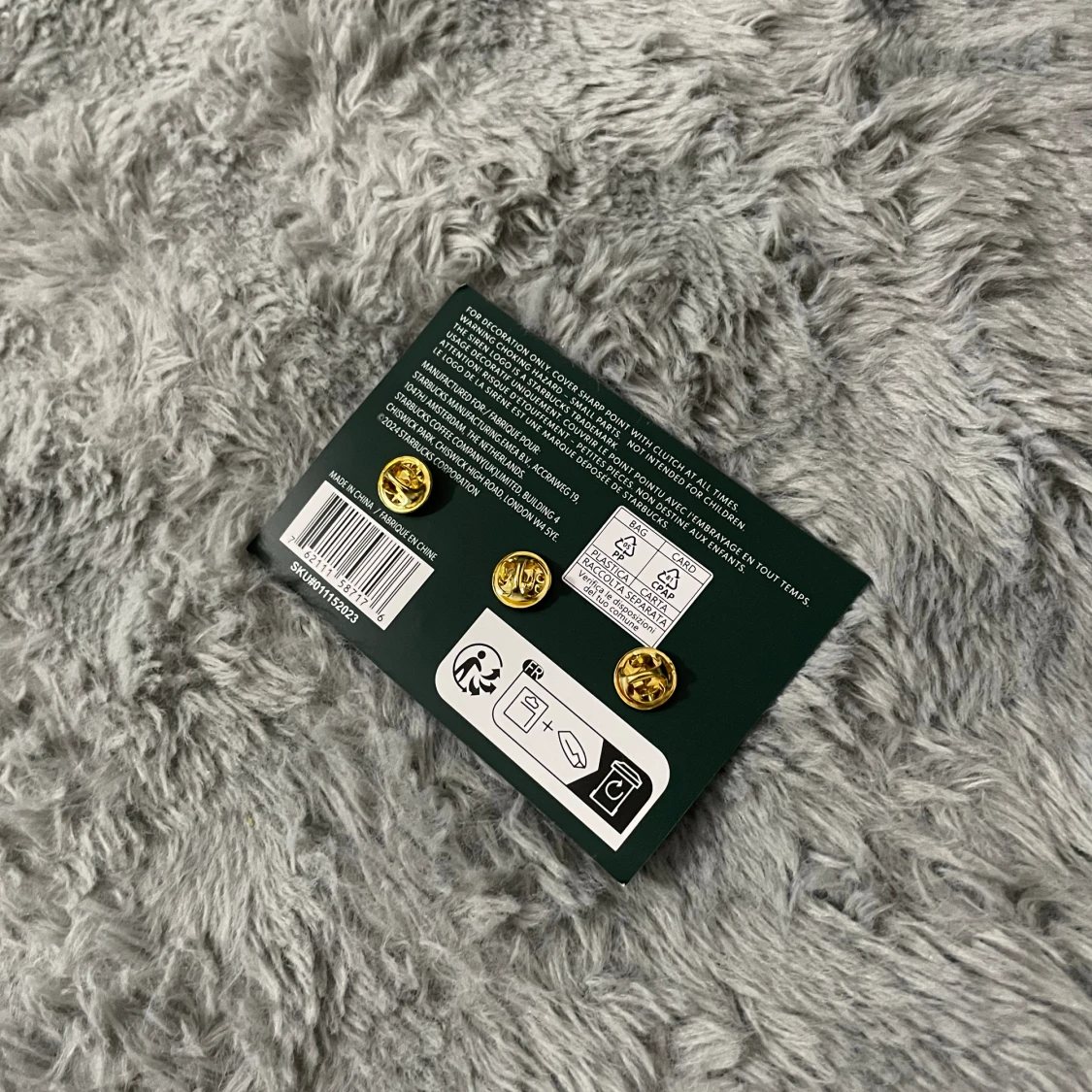 Starbucks enamel pin set - 90