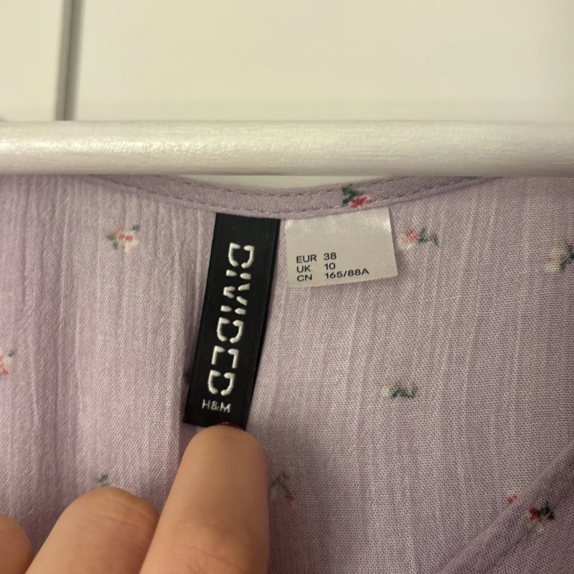 Lila kort sommarklänning  - 90