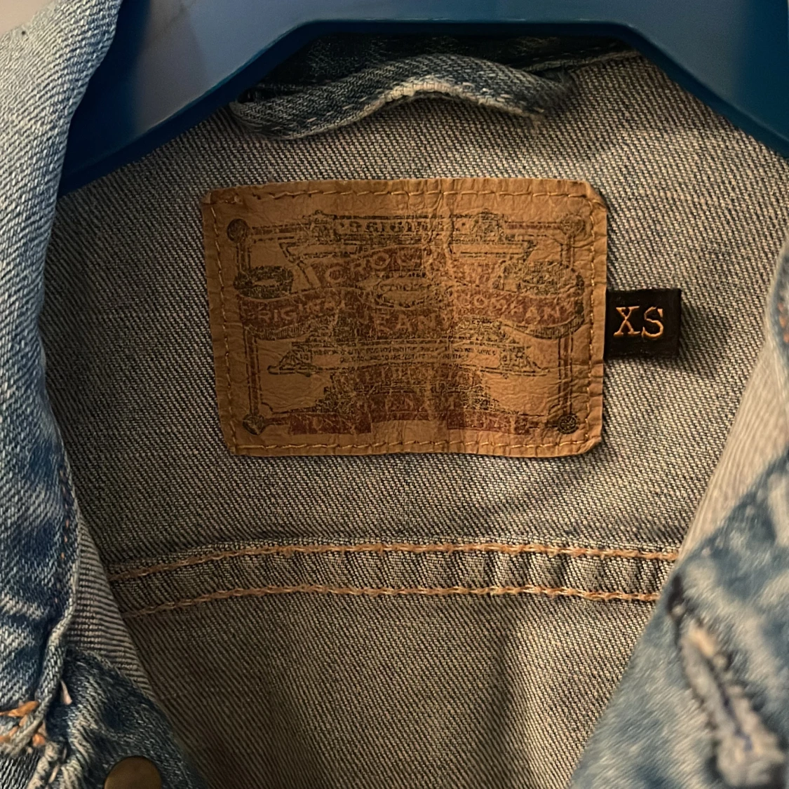 Jeansjacka kort modell  - 91