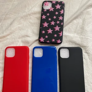 Helt nya oanvända skal - Säljer dessa nya iPhone 11 PRO Max skal. Då jag råkade beställa fel. 80 kronor för alla. Eller 30 kr styck.