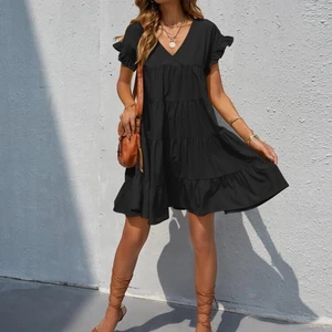 Klänning - Svart klänning i storlek S