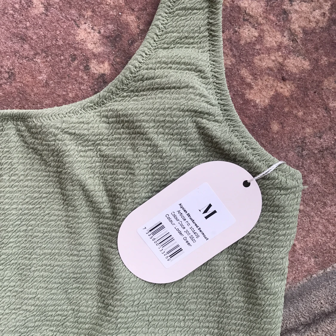 Ny khaki baddräkt  - 91