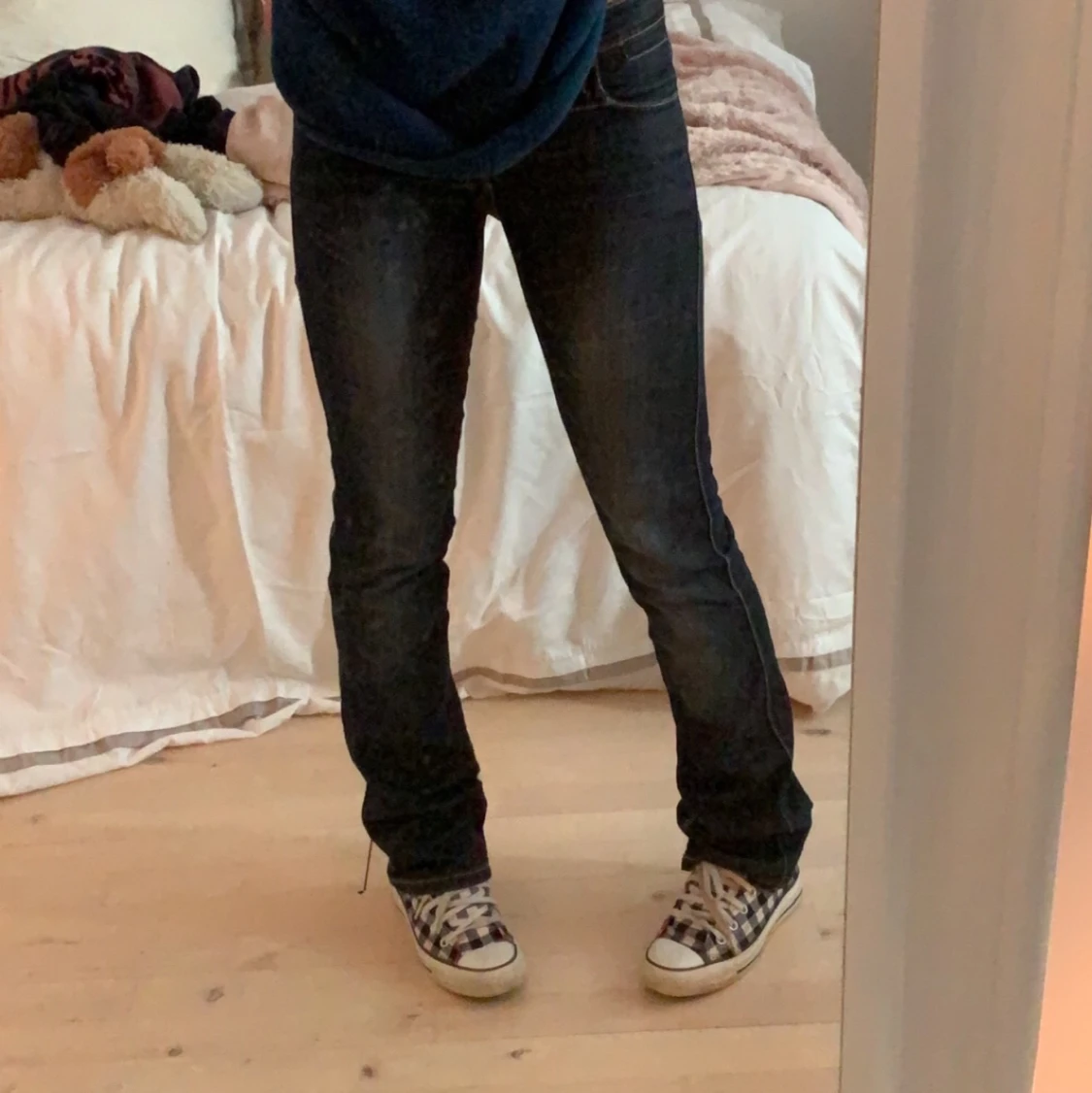 Lågmidjade jeans
