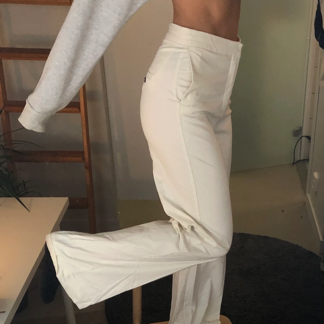 Vita kostymbyxor - 91