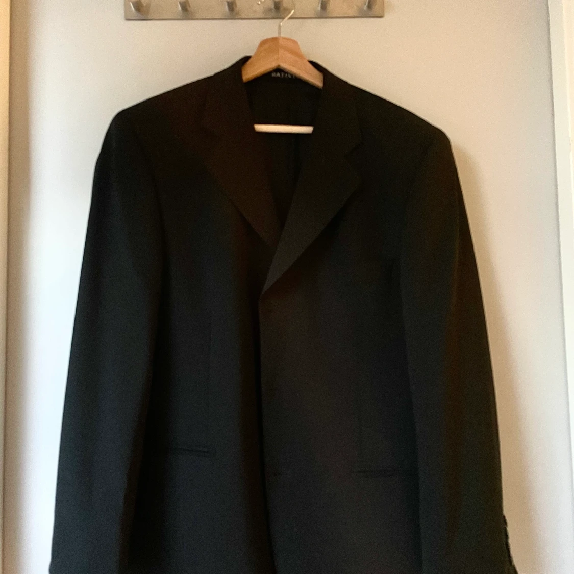 Oversized svart kavaj