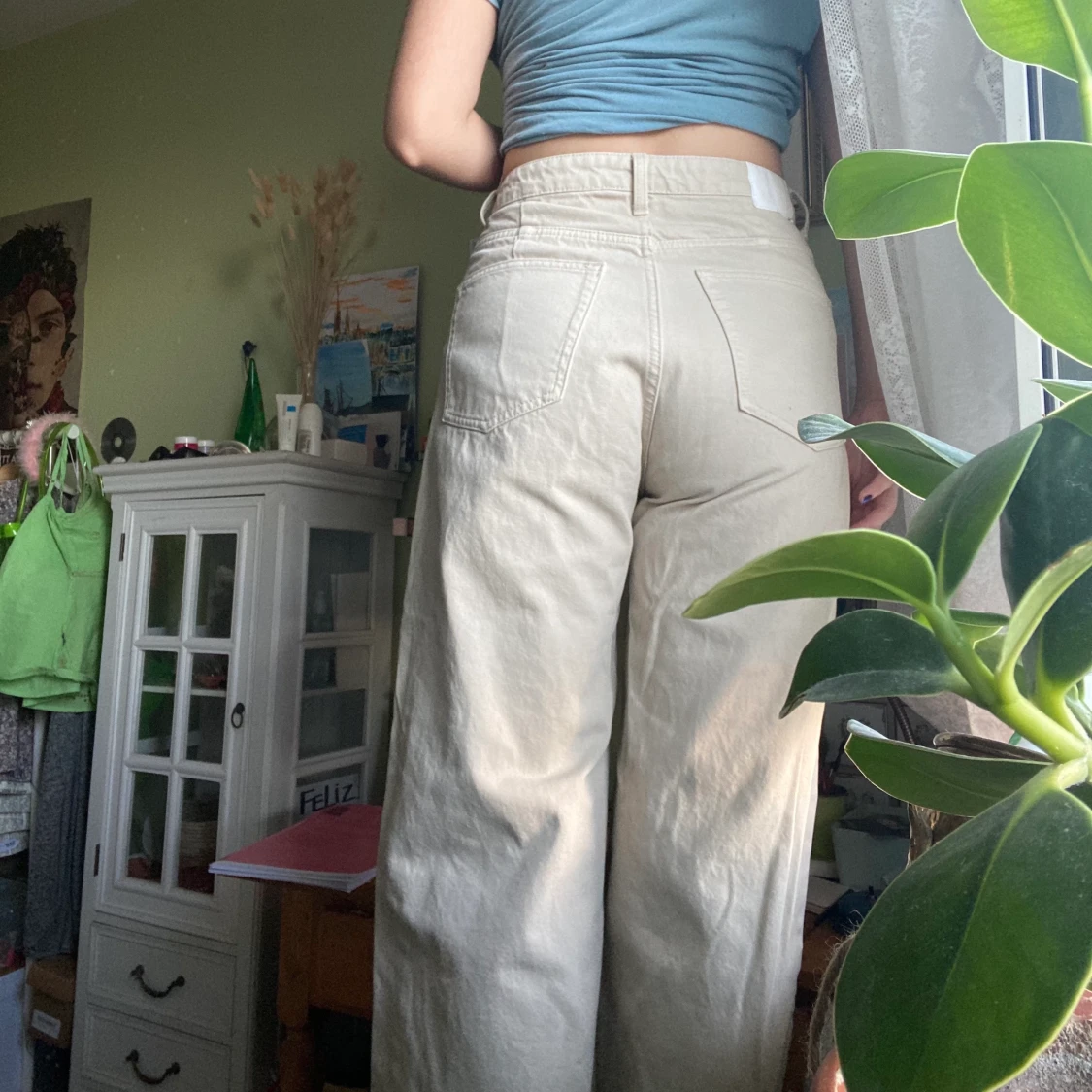 Weekday jeans i toppen skick - 91