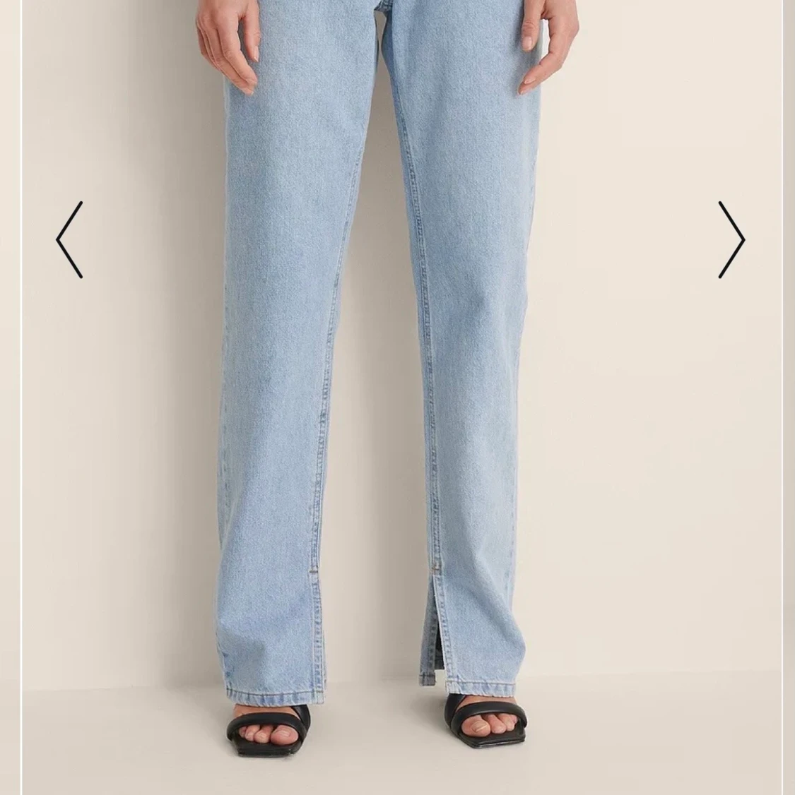 NA-KD jeans med slits - 91