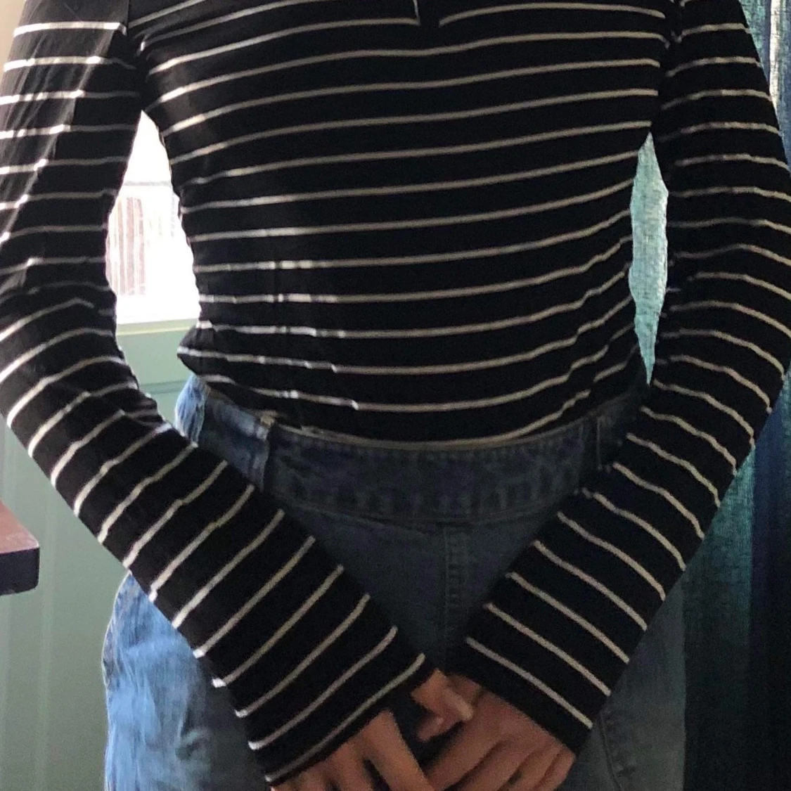 Off shoulder tröja - 91