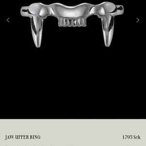 JAW UPPER RING - Säljer min JAW upper ring från Maria Nilsdotter i storlek 17! Nypris 1795, jag säljer för 1000🙏🏻