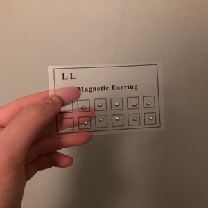 10 st magnetiska piercings fake  - Magnetiska fake piercing som fungerar både i öron och ansikte. Oanvända- 10 stycken.